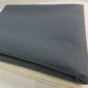 BLACK Wool Blend Felt 40% Wool 250g/m 