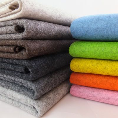 Felt Wool Fabric, 100% Wool Felt