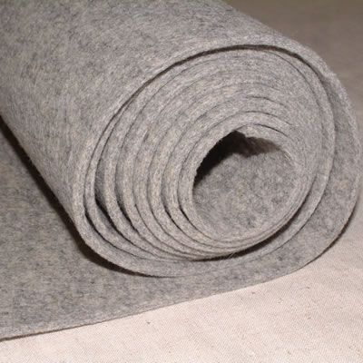White,Grey Plain Wool Felt Sheet Roll, 3 Mm Onwards at Rs 220/kg