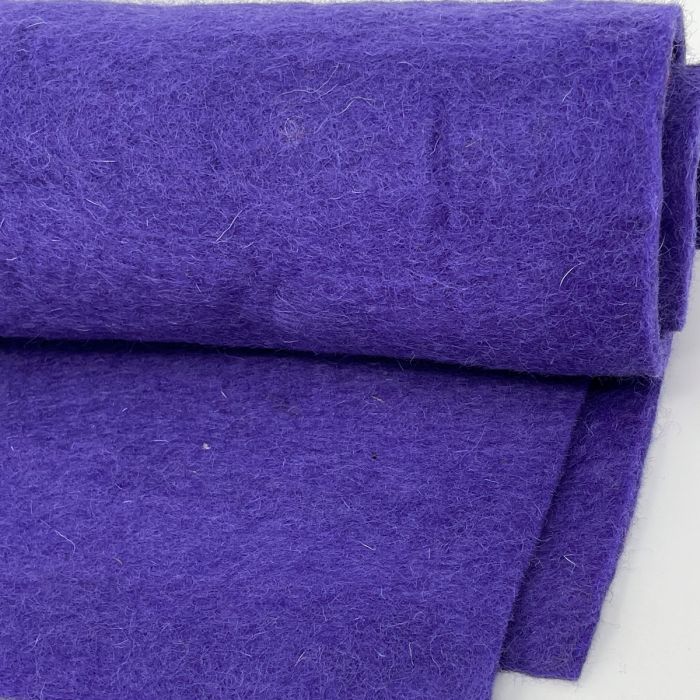 National Nonwovens Purple - Purple Rain - Wool Felt Giant Sheet - 35% Wool Blend - 1 36x36 inch XXL Sheet